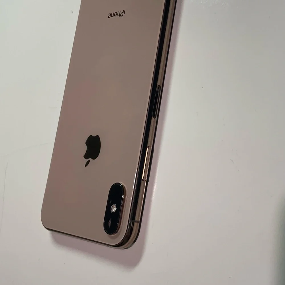 iPhone XS Max Rose Gold Back Housing Replacement With Small Parts OEM Grade A - Picture 5 of 5